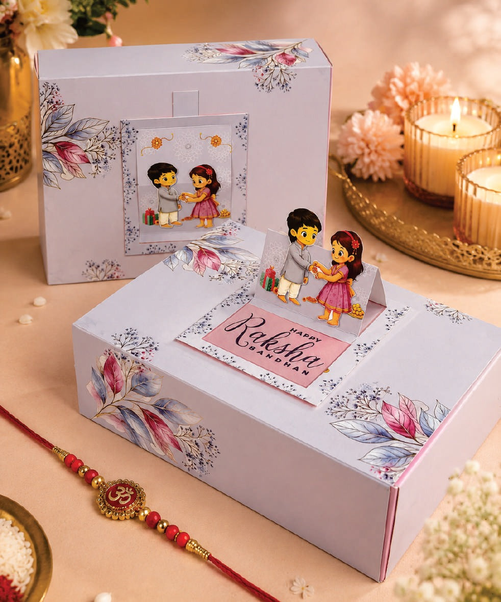 Premium Raksha Bandhan Chocolate Hamper Box 🎁