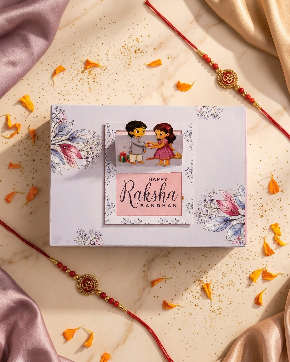 Premium Raksha Bandhan Chocolate Hamper Box 🎁