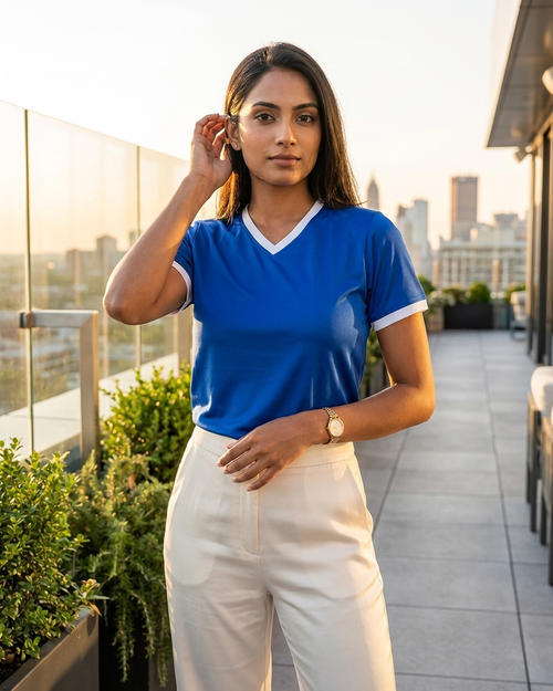 Blue Jersey for Girls