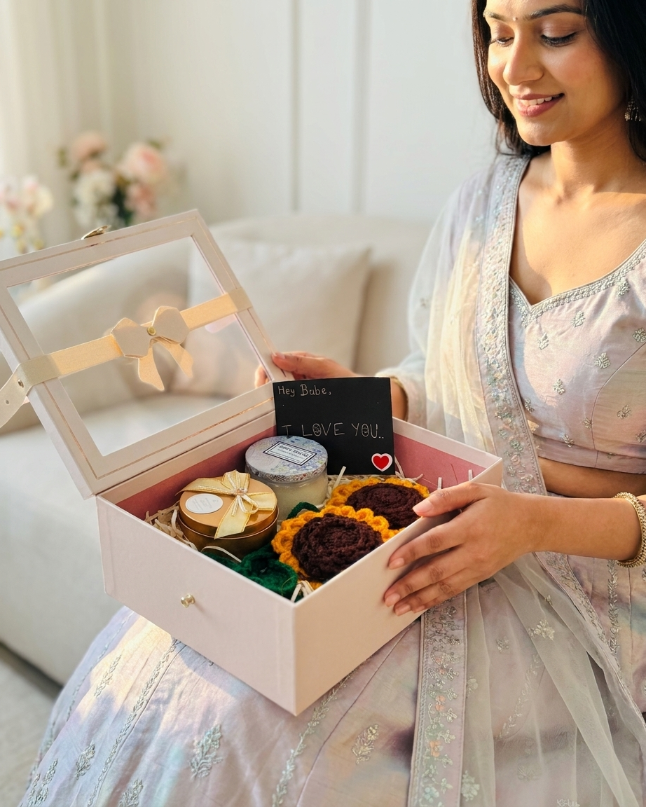 Crochet Hamper + Personalized Note + Free Gift