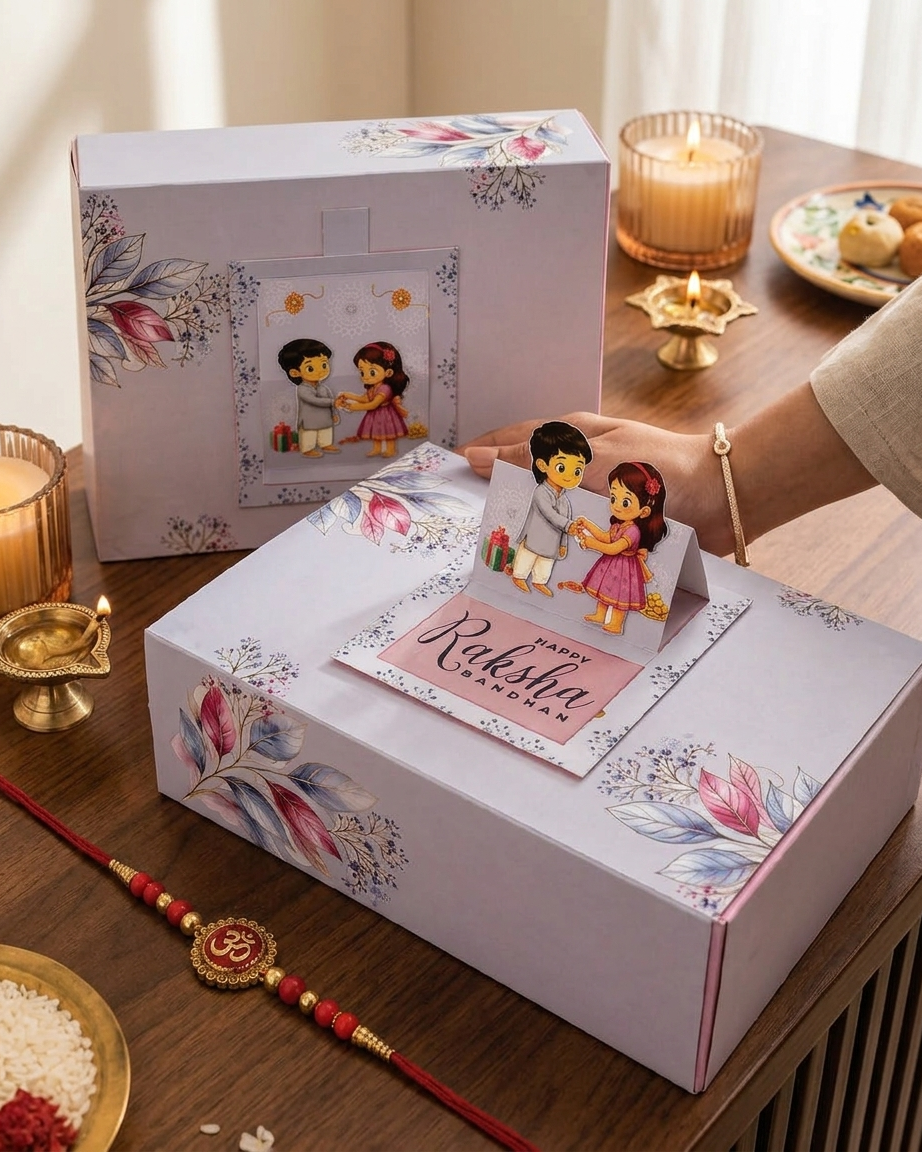 Premium Raksha Bandhan Chocolate Hamper Box 🎁
